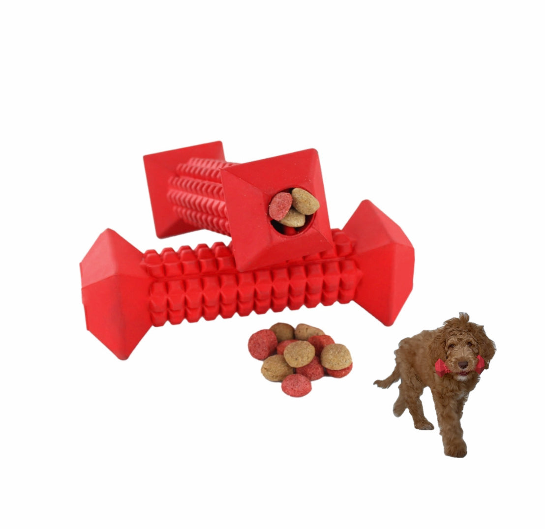 Juguetes masticables para perros con masticadores agresivos: juguetes masticables resistentes para perros con dispensador de golosinas: huesos masticables para perros pequeños y medianos