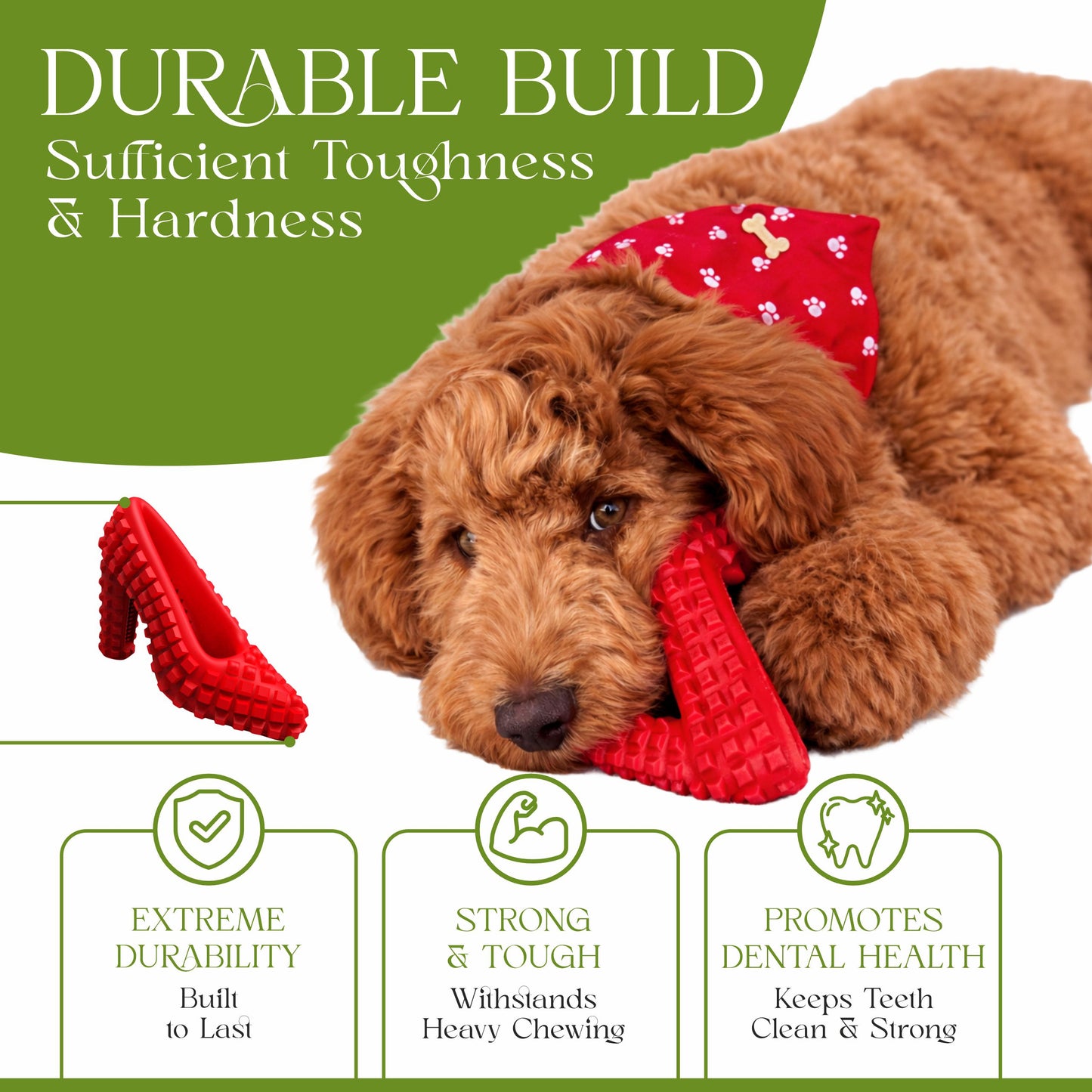 Juguetes para perros para masticadores agresivos, zapatos para masticar dispensadores de golosinas, juguetes interactivos para perros pequeños y medianos