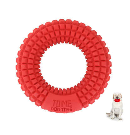 TOME DOG TOYS Ring - Indestructible, Solid Chew Toy